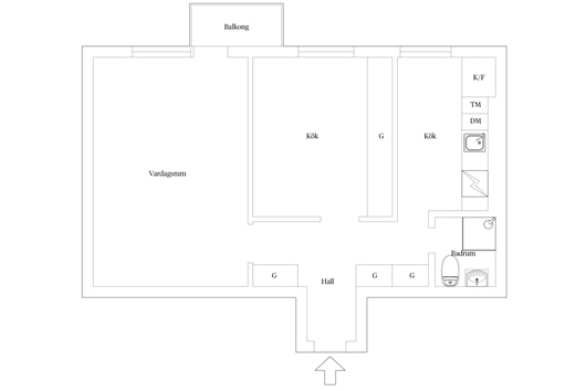 Bostadsrätt i Ellstorp, MALMÖ, Malmö, Skåne, Nobelvägen 147H