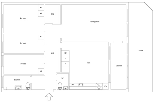 Bostadsrätt i Almvik, Malmö, Skåne, Axel Danielssons väg 85