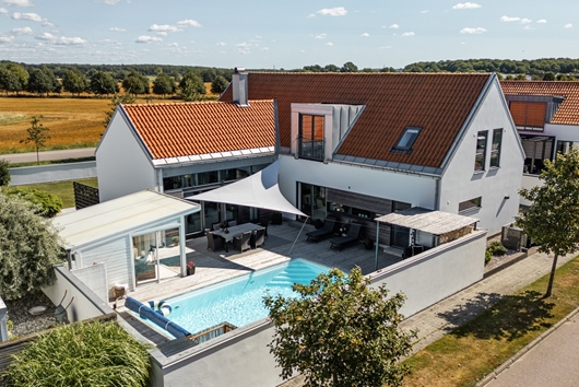 Villa i Mariastaden, Helsingborg, Skåne, Ormvråksgatan 44