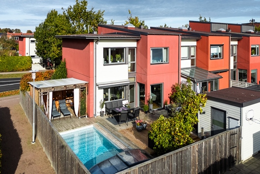 Villa i Mariastaden, Helsingborg, Skåne, Mariehällsvägen 7E