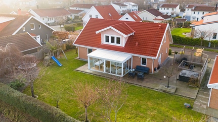 Villa i Mariastaden, Helsingborg, Skåne, Pilfinksgatan 19