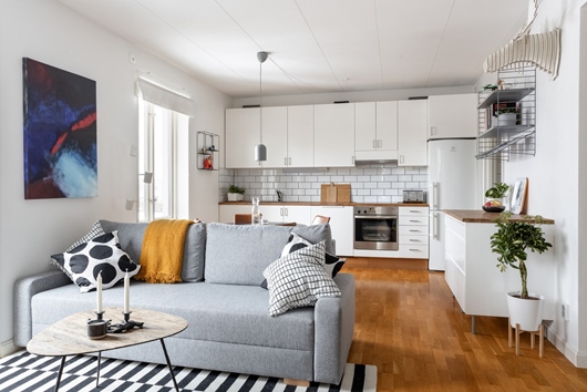 Bostadsrätt i Mariastaden, Helsingborg, Skåne, Björktrastgatan 2