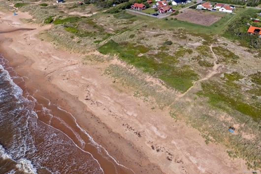 Tomt i Mellbystrand, Halland, Laholm, Gretas väg 2