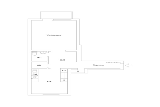 Bostadsrätt i Främre Luthagen, Uppsala, Odensgatan 4A
