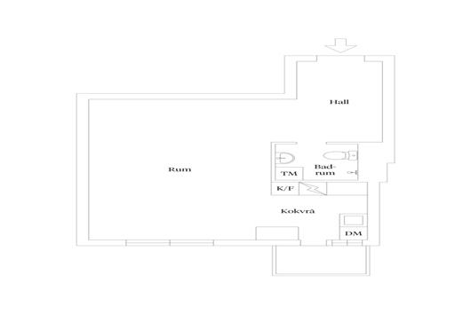 Bostadsrätt i Luthagen, Uppsala, Luthagsesplanaden 28B