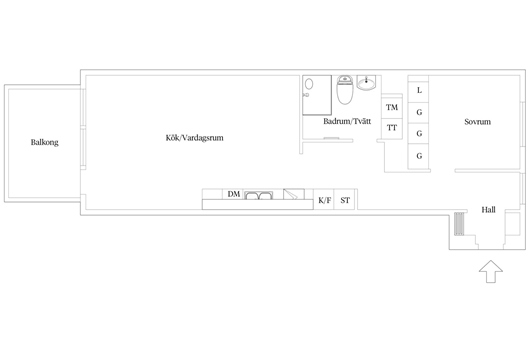 Bostadsrätt i Västra Hamnen, MALMÖ, Malmö, Skåne, Einar Hansens esplanad 20A