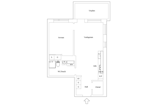 Bostadsrätt i Västra Hamnen, MALMÖ, Malmö, Skåne, Einar Hansens esplanad 30A