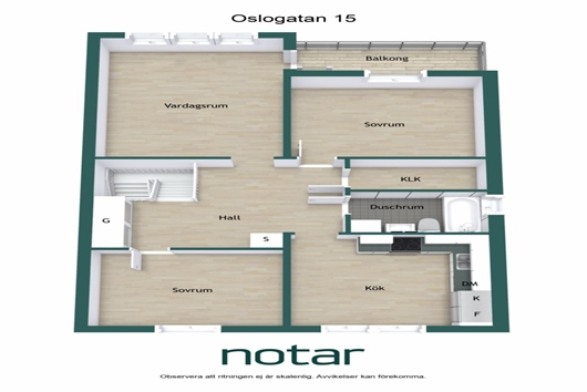 Bostadsrätt i Ekeby, Uppsala, Oslogatan 15