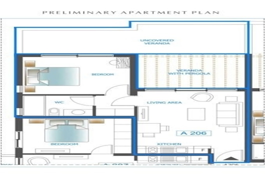 Ägarlägenhet i Maleme, Αποκεντρωμενη διοικηση κρητης, Περιφερειακη ενοτητα χανιων, KRETA