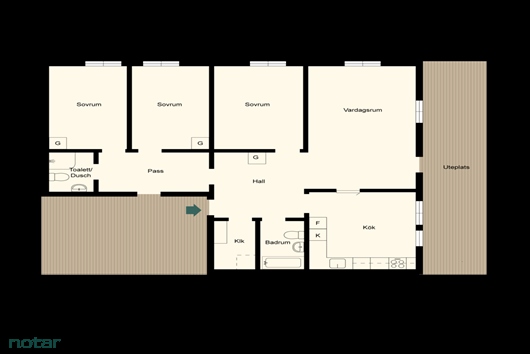 Bostadsrätt i Segeltorp, Stockholm, Huddinge, Skördevägen 35