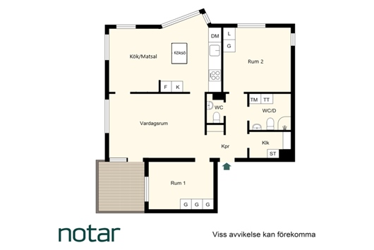 Bostadsrätt i Centrala Sundbyberg, Stockholm, Bergdalen 9