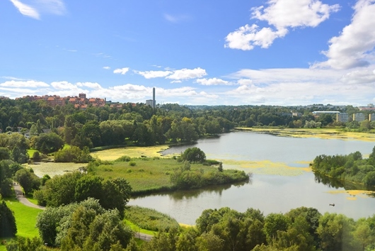 Bostadsrätt i Arenastaden, Solna, Stockholm, Evenemangsgatan 34, vån 18