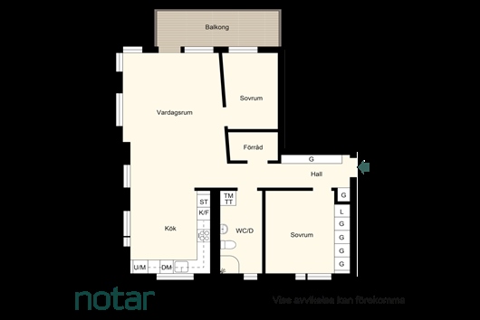Bostadsrätt i Centrala Sundbyberg, Stockholm, Tulegatan 5