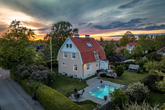 Villa i Båtgatorna, Lomma, Skåne, Fregattgatan 2