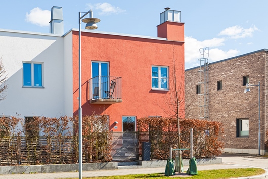 Radhus i Strandstaden, Lomma, Skåne, Hamnallén 66