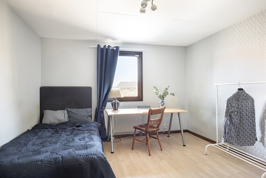 Radhus i Norra Vinstorp, Lomma, Skåne, Mullskuffegången 3