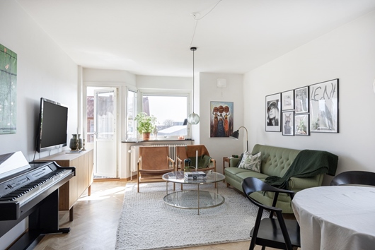 Bostadsrätt i Väster, Lund, Skåne, Domherrevägen 1A