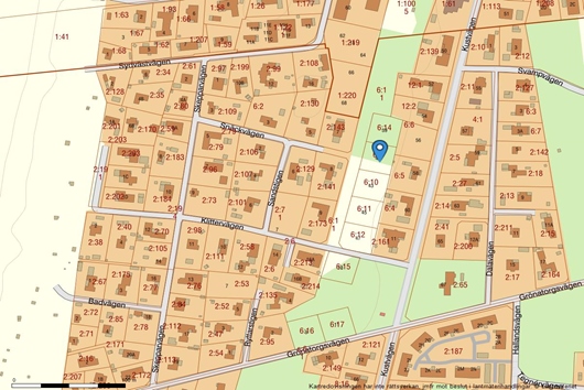 Tomt i Mellbystrand, Halland, Laholm, Sibyllavägen 41