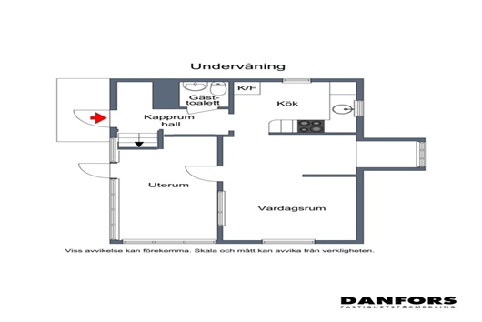 Villa i Genevad, Halland, Laholm, Mellangatan 4