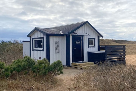 Fritidshus i Mellbystrand, Halland, Laholm, Dynstuga 25