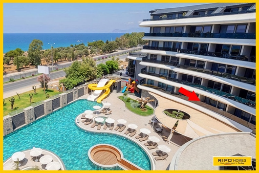 Ägarlägenhet i Antalya, Kargicak alanya, Gazipasa Caddesi No:44