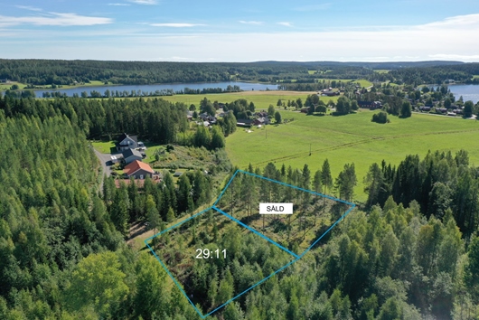 Tomt i Tavelsjö, Västerbotten, Umeå, Tavelsjö