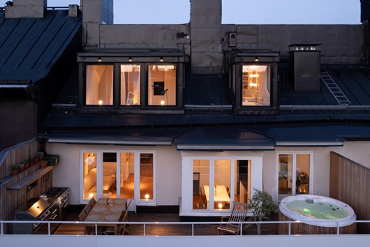 Bostadsrätt i Östermalm, Stockholm, Brahegatan 12, penthouse