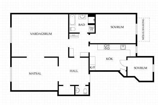 Bostadsrätt i Östermalm, Stockholm, Eriksbergsgatan