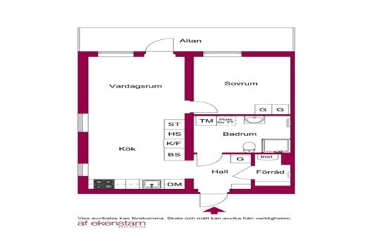 Bostadsrätt i Drottninghög, Helsingborg, Skåne, Gulkullagatan 20