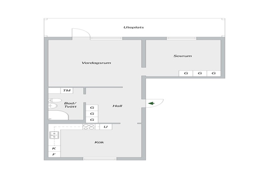 Bostadsrätt i Hovsjö, SÖDERTÄLJE, Södertälje, Stockholm, Granövägen 57