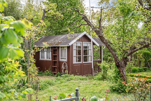 Fritidshus i Jutahusen, Lund, Skåne, Rådmansgatan 15 - kolonistuga