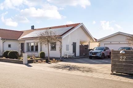Villa i Bergströmshusen, Staffanstorp, Skåne, Louisebergsvägen 22