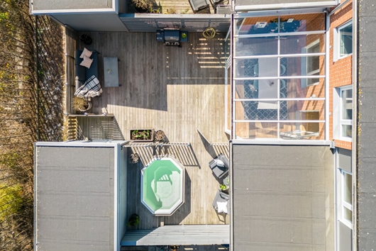 Radhus i Stångby, Lund, Skåne, Haraldsfältsvägen 6