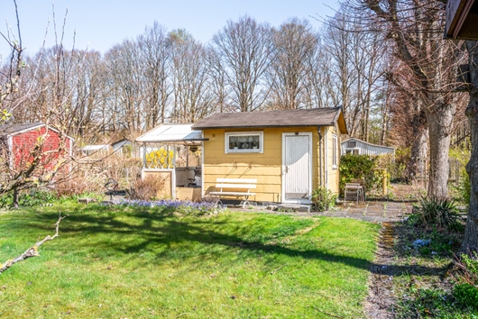 Fritidshus i Väster, Lund, Skåne, Maskinvägen 8 - kolonistuga nr