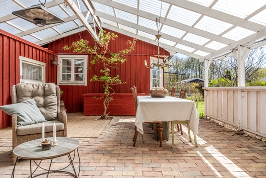 Fritidshus i Oscarshem, Lund, Skåne, Kolonivägen 3 - Kolonistuga (n