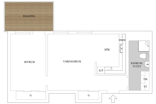 Bostadsrätt i Lund - Centrum, Skåne, Revingegatan 2A