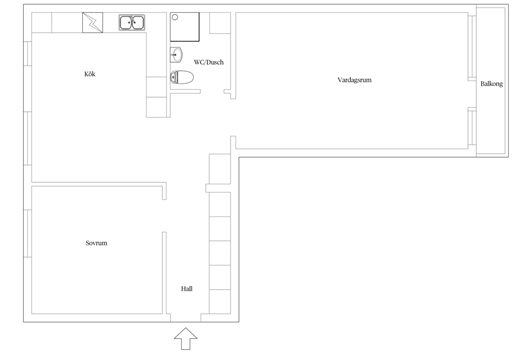 Bostadsrätt i Lund, Skåne, Järnåkravägen 9A