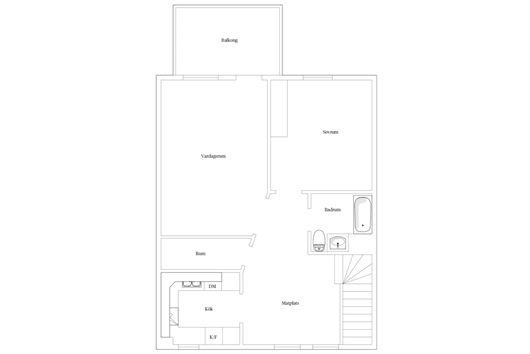 Bostadsrätt i Linero, Lund, Skåne, Linerovägen 4B
