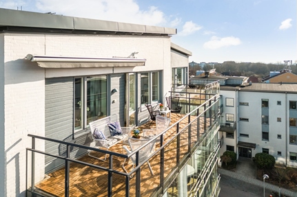 Bostadsrätt i Väster, Lund, Skåne, Grisslevägen 4