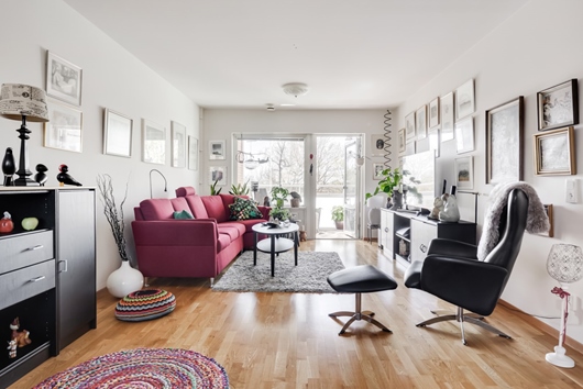 Bostadsrätt i Väster, Lund, Skåne, Trollebergsvägen 49B