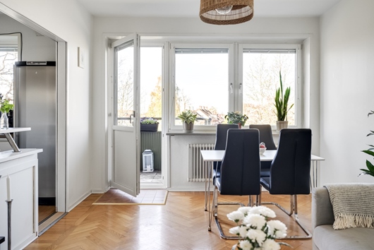 Bostadsrätt i Väster, Lund, Skåne, Trollebergsvägen 38B