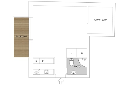 Bostadsrätt i Lund - Centrum, Skåne, Stora Tomegatan 48