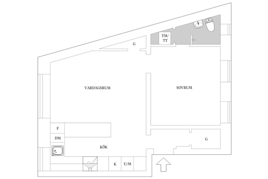 Bostadsrätt i Lund - Centrum, Skåne, Gyllenkroks Allé 15