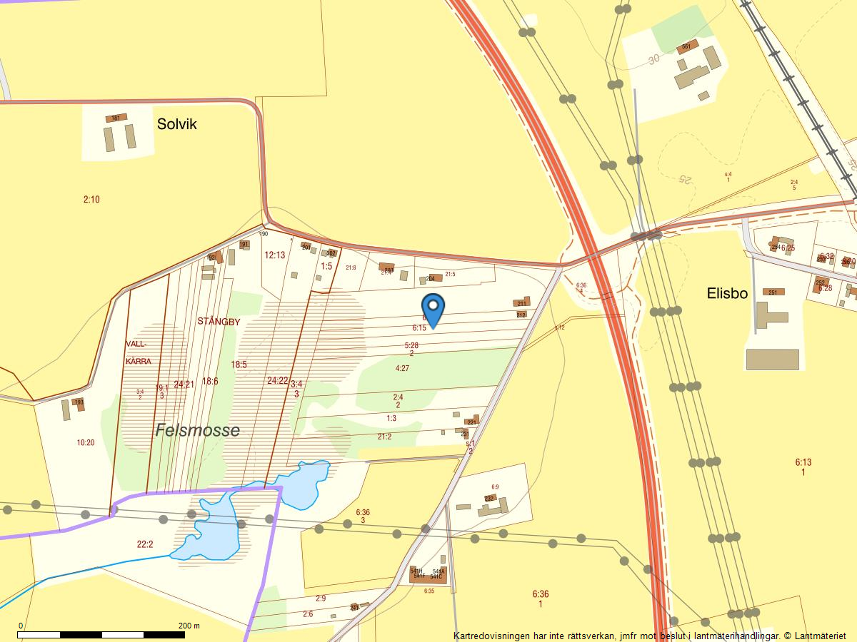 Tomt i Vallkärra, Lund kommun, Vallkärra 212