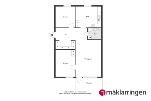 Bostadsrätt i Viksjö, Järfälla, Stockholm, Tegvägen 88