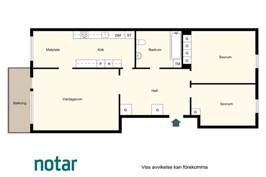 Bostadsrätt i Helenelund, Sollentuna, Stockholm, Pilvägen 78