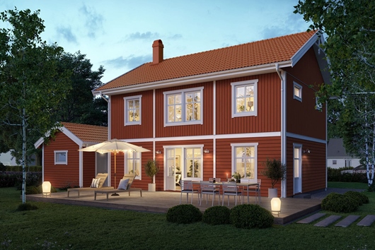 Villa i Vidja, Farsta, Stockholm, Huddinge, Britteviksvägen 4