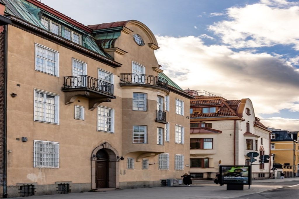 Övriga hus i Östermalm / Lärkstaden, Stockholm, Sverige, Valhallavägen 70 / Baldersgata