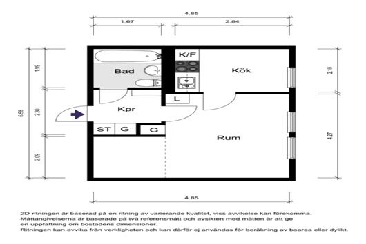 Bostadsrätt i Sollentuna Centrum, Stockholm, Malmvägen 16A