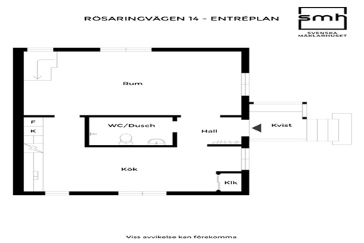 Bostadsrätt i Bro/Säbyholm, Stockholm, Upplandsbro, Rösaringvägen 14